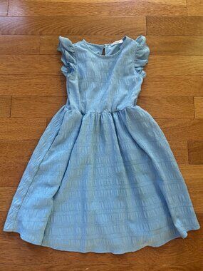 Light blue girls dress (size 8)
